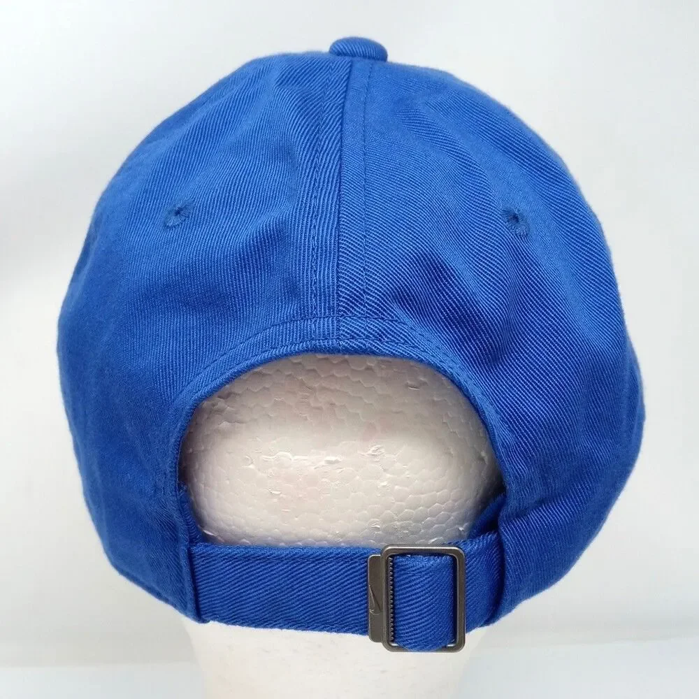 Nike Sportswear Club Cap Size Medium/Large Adjustable Dad Hat Blue Twill